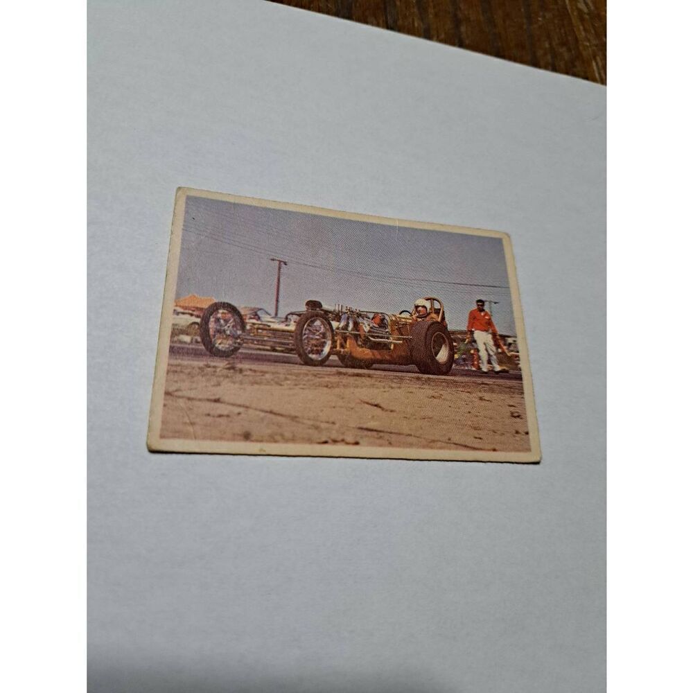 Vintage 1965 Hot Rod Magazine #66 Spec Sheet Hot Rod Dictionary Trading Card